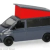 Herpa VW T6.1 California, grau/rot, 1:87, Best