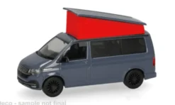 Herpa VW T6.1 California, grau/rot, 1:87, Best