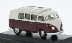 Oxford VW T1 Camper, dunkelrot/beige, 1:76, Discount