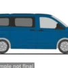 Rietze VW T7 Caravelle, blau, 1:87, Discount