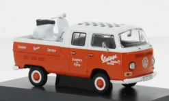 Schuco VW T2 Doppelkabine, Vintage Scooter Parts, 1:43, Outlet