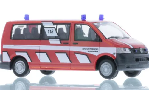 Rietze VW T5, Feuerwehr Bern (CH), 1:87, Outlet