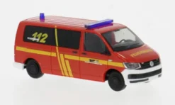 Rietze VW T6, Feuerwehr Krefeld, 1:87, Best