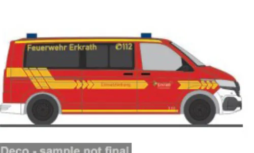 Rietze VW T6.1, FW Erkrath, 1:87, Online