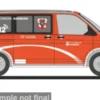 Rietze VW T6.1, FW Hamburg - Sasel, 1:87, New