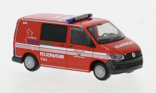 Rietze VW T6, FW Landkreis Wesermarsch, 1:87, Discount