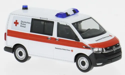 Herpa VW T6.1 Halbbus, DRK, 1:87, New