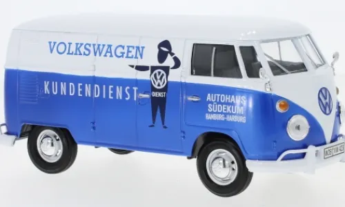 Motormax VW T1 Kasten, Volkswagen Kundendienst, 1:24, Outlet