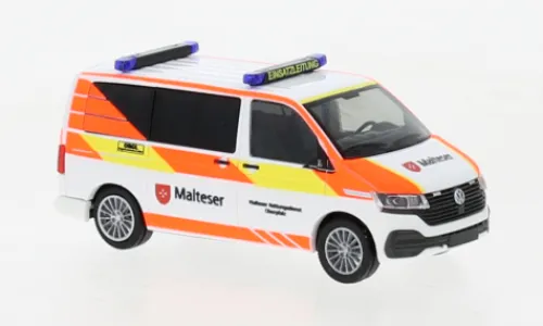 Rietze VW T6.1, Malteser Regensburg, 1:87,