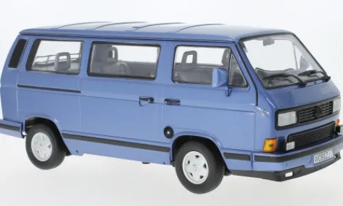 Norev VW T3 Multivan Bluestar, blau, 1990, 1:18,