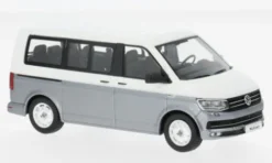 IXO VW T6 Multivan, weiss/grau, 2017, 1:43,