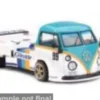 Mini GT VW T1 Pick Up, türkis/Dekor, 1972, 1:64,