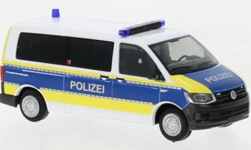 Rietze VW T6, Polizei Brandenburg, 1:87, Outlet