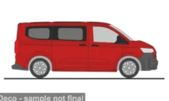 Rietze VW Transporter KR T7, rot, 1:87, Sale