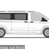 Rietze VW Transporter LR T7, weiss, 1:87, Best