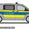 Rietze VW Transporter T7, Hundekotronlldienst Polizei Hamburg, 1:87, Discount