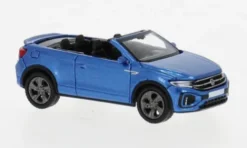 PCX87 VW T-Roc Cabriolet, blau, 2022, 1:87, Hot