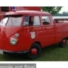 Cararama VW T1, rot, Brandweer (NL), 1:43, Sale