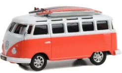 Greenlight VW T1 Samba Bus, rot/weiss, 1964, 1:64, New