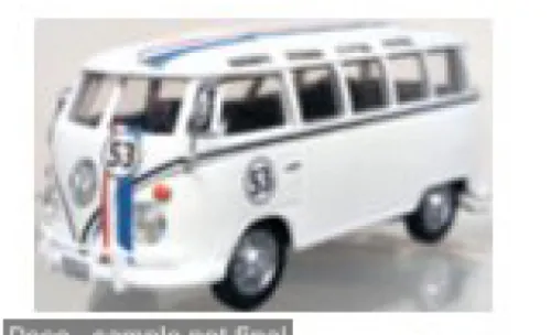 Cararama VW T1 Samba, 1950, Herby 53, 1:43, Discount