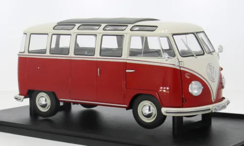 Solido VW T1 Samba, rot/beige, 1:18, Outlet