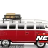 Maisto VW T1 Samba, rot/weiss, 1:24,