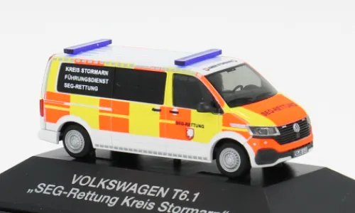 Rietze VW T6.1, SEG-Rettung Kreis Stormarn, 1:87, Hot