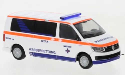 Rietze VW T6, Wasserrettung Mattsee (AT), 1:87, Online