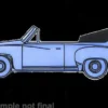 Brekina Wartburg 311 Cabriolet, hellblau, 1959, 1:87, New
