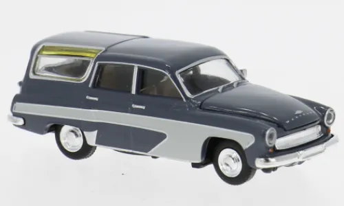 Brekina Wartburg 311 Camping, dunkelgrau/hellgrau, 1959, 1:87, Online