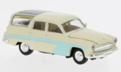 Brekina Wartburg 311 Camping, hellbeige/hellblau, 1959, 1:87, Outlet