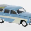 Brekina Wartburg 311 Camping, hellblau/weiss, 1959, 1:87, New
