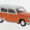 Brekina Wartburg 311 Kombi, dunkelorange/hellgrau, 1959, 1:87,