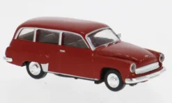 Brekina Wartburg 311 Kombi, rot, 1959, 1:87,