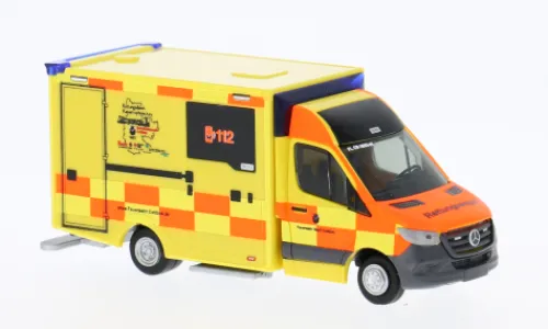 Rietze Wietmarscher Ambulanzfahrzeuge Design RTW, 2018, FW Cottbus, 1:87, Best