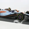 Minichamps Williams FW45, Formel 1, GP Singapur, 2023, Williams Racing, #2, L.Sargeant, 1:18, Sale