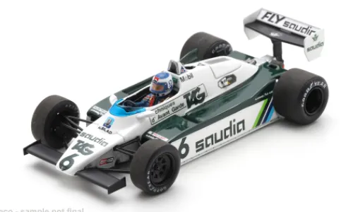 Spark Williams FW08, GP Schweiz, 1982, #6, K.Rosberg, 1:43, Online