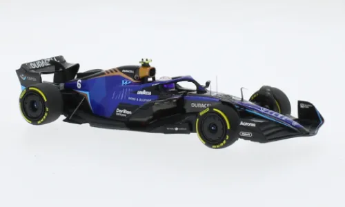 Minichamps Williams FW44 Mercedes, Formel 1, GP Miami, 2022, Williams Racing, #6, N.Latifi, 1:43, Sale