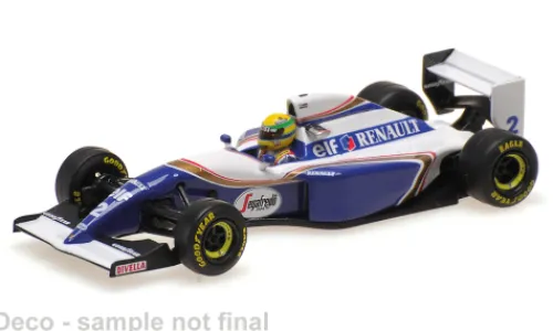 Minichamps Williams Renault FW16, Formel 1, GP San Marino, 1994, Rothmans Williams Renault, #2, A.Senna, 1:64, Online