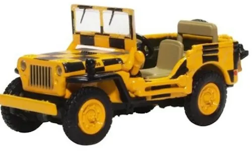 Oxford Willys MB, schwarz/gelb, RAAF, 1:76, Sale