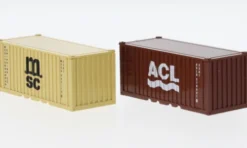 Wiking Zubehörpackung 20' Container, 1965, 1:87, New