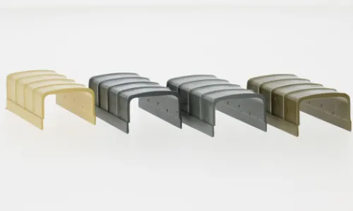 Wiking - Zubehörpackung – Planen, grau/beige, 1950, 1:87, Hot